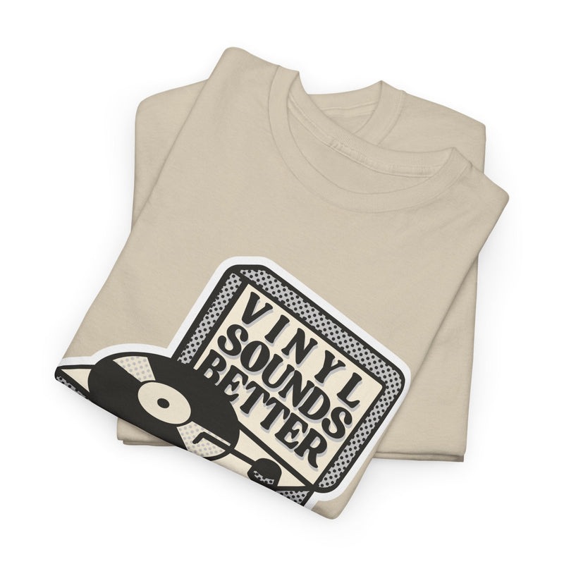 'Vinyl Sounds Better' T-Shirt, product detail