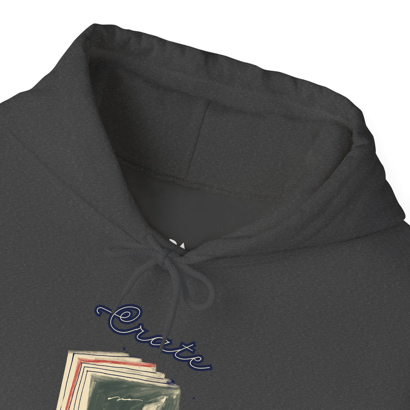 'Crate Digger' Men's Hoodie, side angle