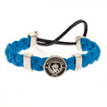 Manchester City FC PU Slider Bracelet, alternate view