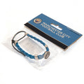 Manchester City FC PU Slider Bracelet, close-up detail