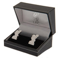 Liverpool FC Silver Plated Formed Liverbird Cufflinks, alternate view