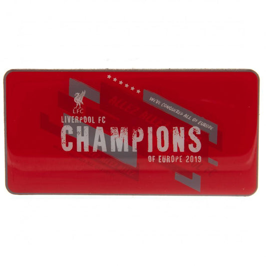 Liverpool FC Champions Of Europe Fridge Magnet collectible from Infinity Collectibles 2026