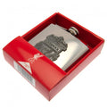 Liverpool FC Hip Flask, side angle