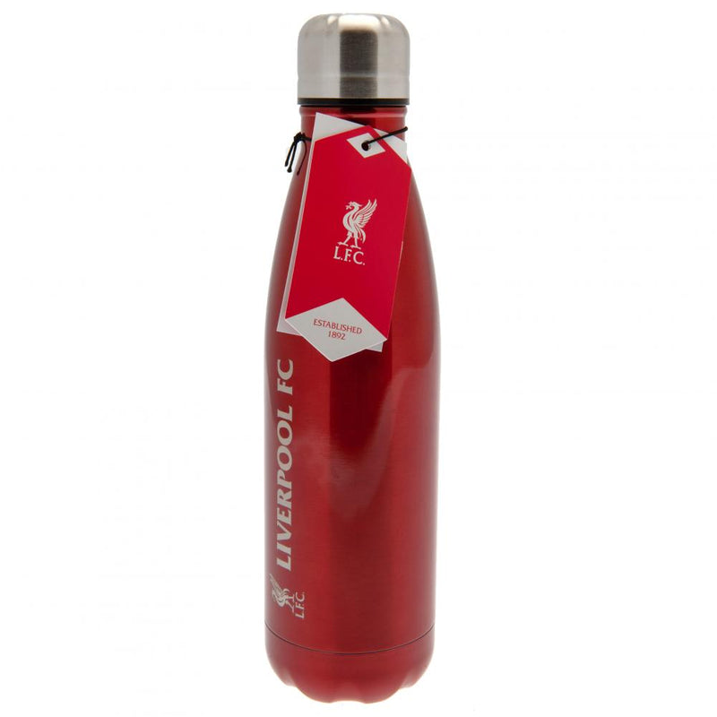 Liverpool FC Thermal Flask, side angle