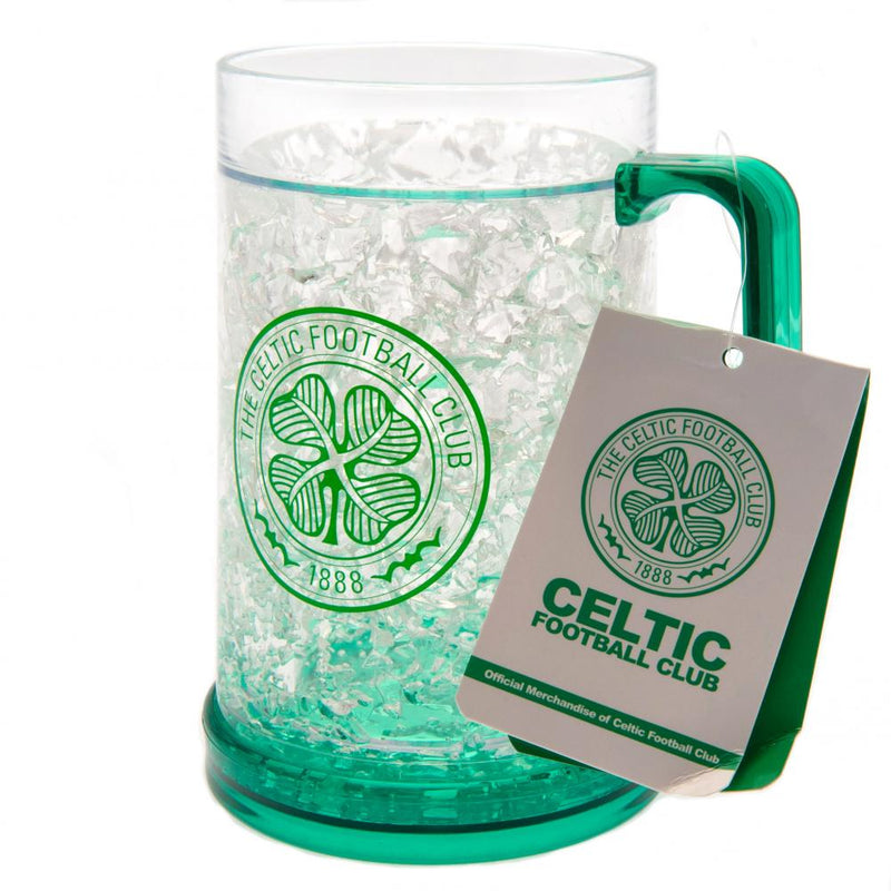 Celtic FC Freezer Mug, side angle