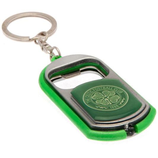 Celtic FC Keyring Torch Bottle Opener, alternate view