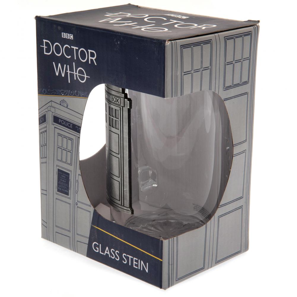 Doctor Who Glass Tankard