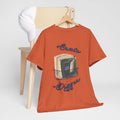 'Crate Digger' Vinyl Records Men's T-Shirt, side angle