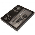 Manchester City FC Pen & Keyring Set, close-up detail
