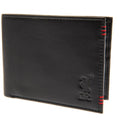 Liverpool FC Leather Stitched Wallet, side angle