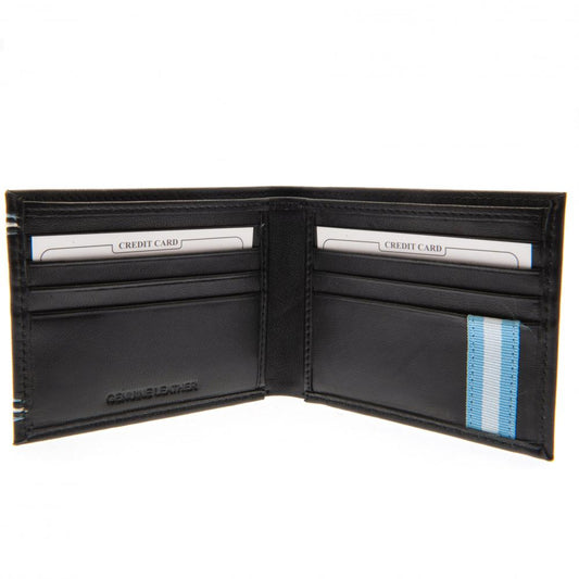 Manchester City FC Leather Stitched Wallet, alternate view