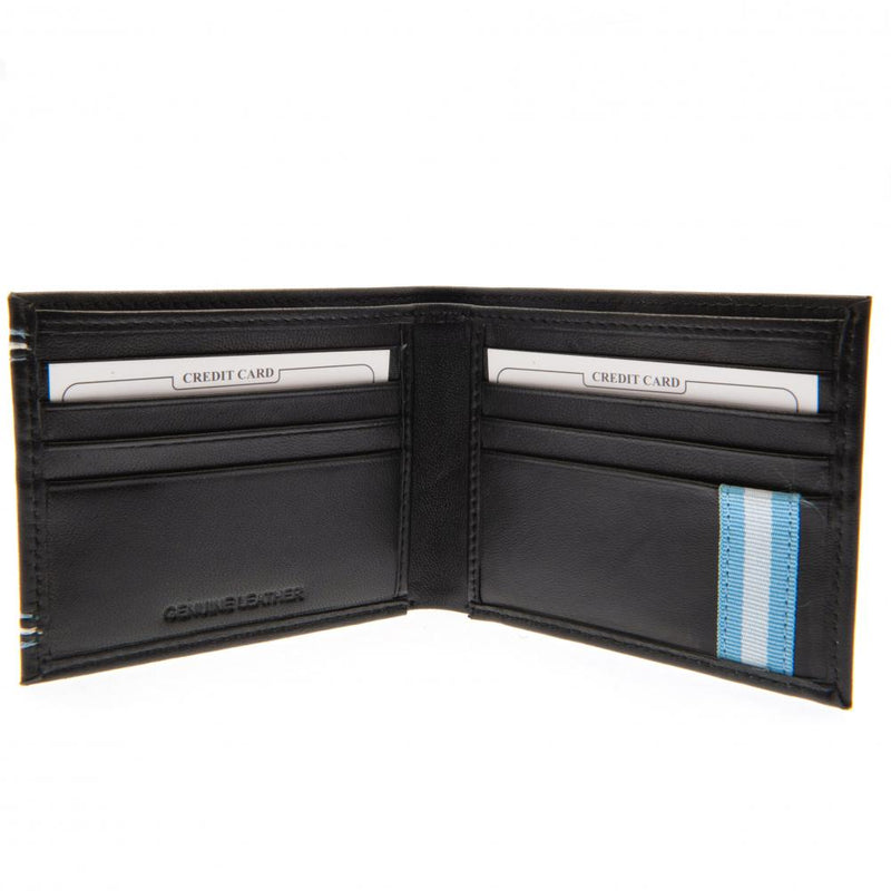 Manchester City FC Leather Stitched Wallet, alternate view