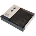 Tottenham Hotspur FC Leather Stitched Wallet, close-up detail