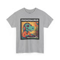 'Phonosaurus' Men's Vinyl T-Shirt, additional view