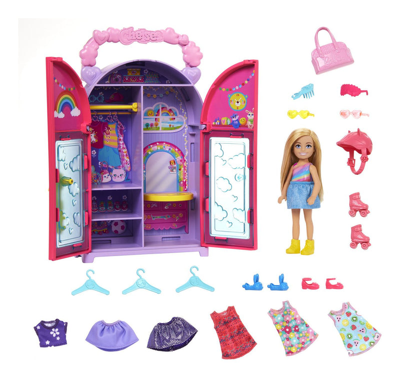 Barbie Chelsea Closet and Doll - Image