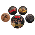 AC/DC Button Badge Set collectible from Infinity Collectibles 2026