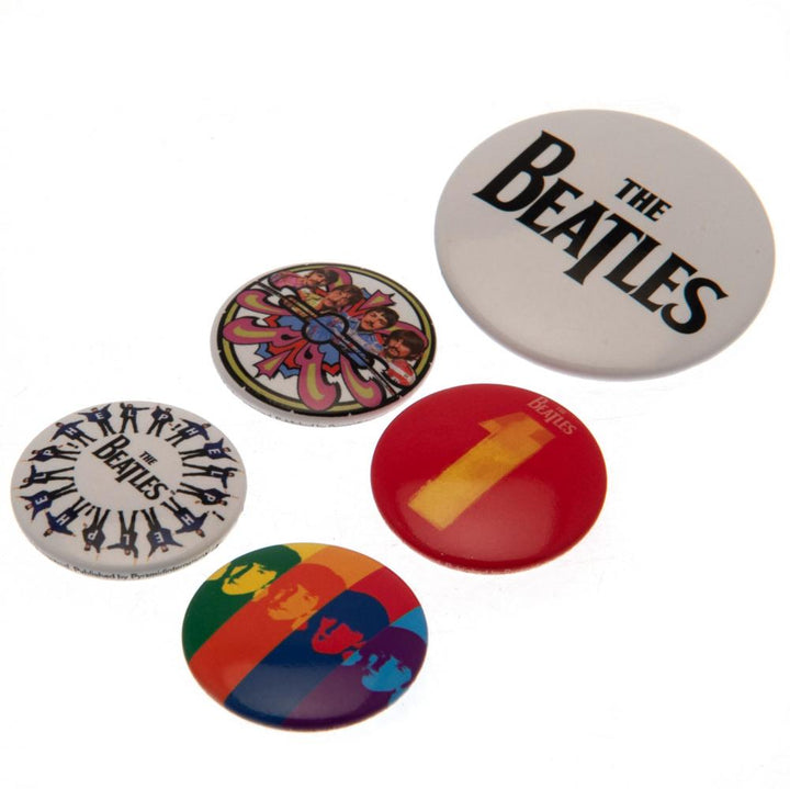 The Beatles Button Badge Set BK