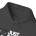 'Just for the Record' Men's Hoodie, rear view