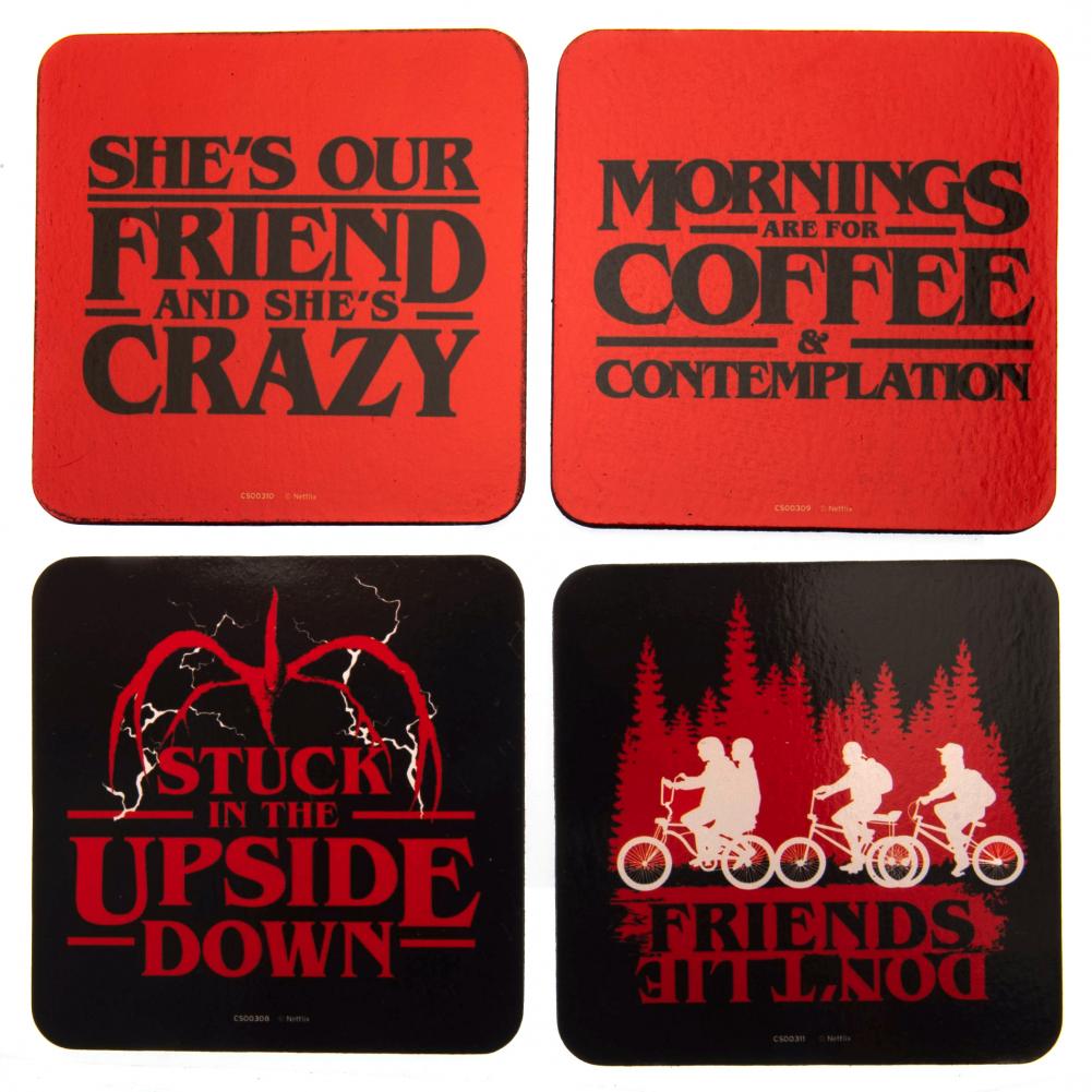 Stranger Things Coaster Set