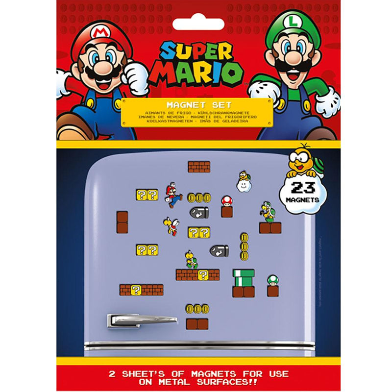 Super Mario Fridge Magnet Set collectible from Infinity Collectibles 2026