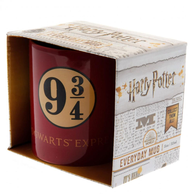 Harry Potter Mug 9 & 3 Quarters, close-up detail