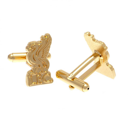 Liverpool FC Gold Plated Liverbird Cufflinks collectible from Infinity Collectibles 2026