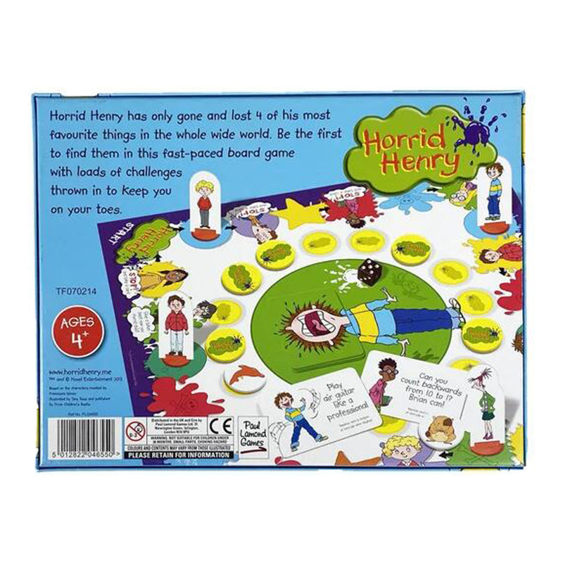 Horrid Henry Favourite Things