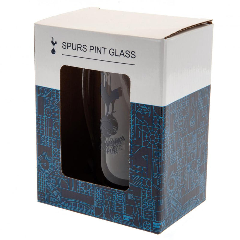 Tottenham Hotspur FC Stein Glass Tankard, side angle