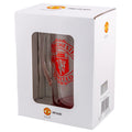 Manchester United FC Stein Glass Tankard, side angle
