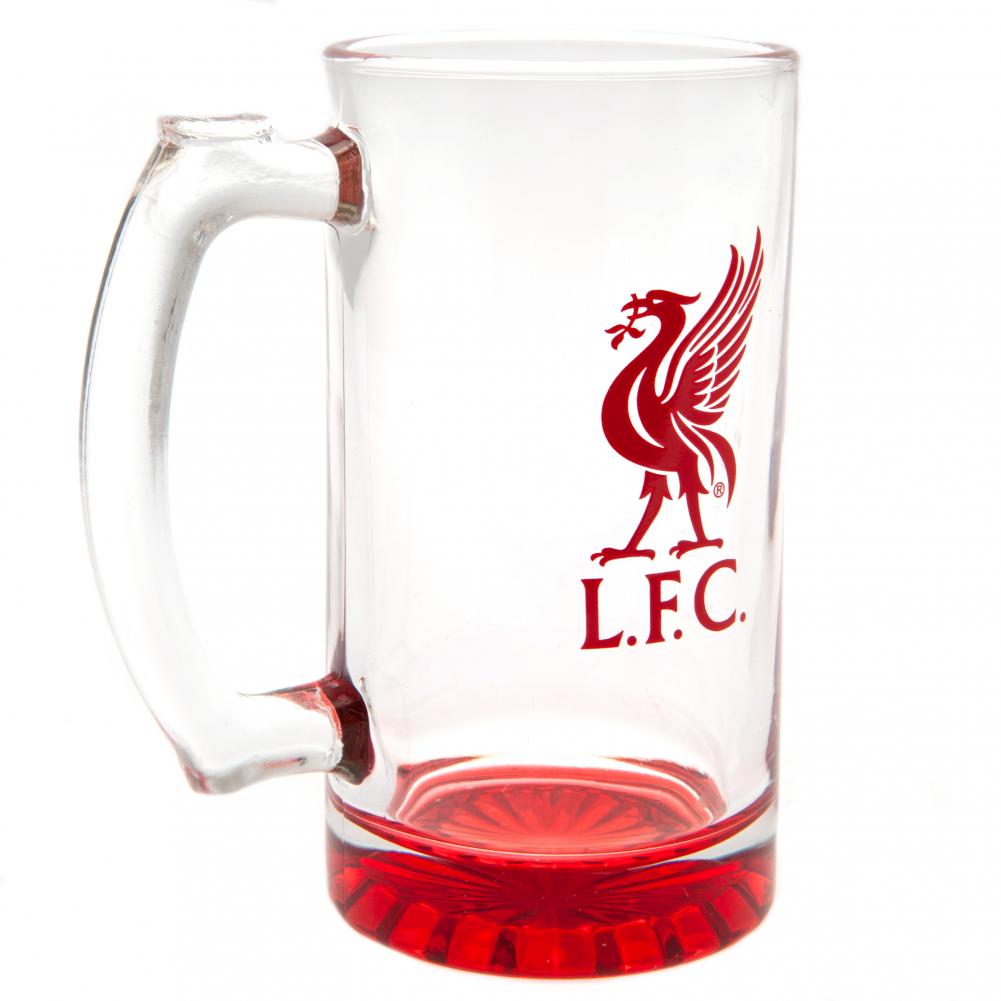 Liverpool FC Stein Glass Tankard