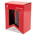 Liverpool FC Stein Glass Tankard, side angle