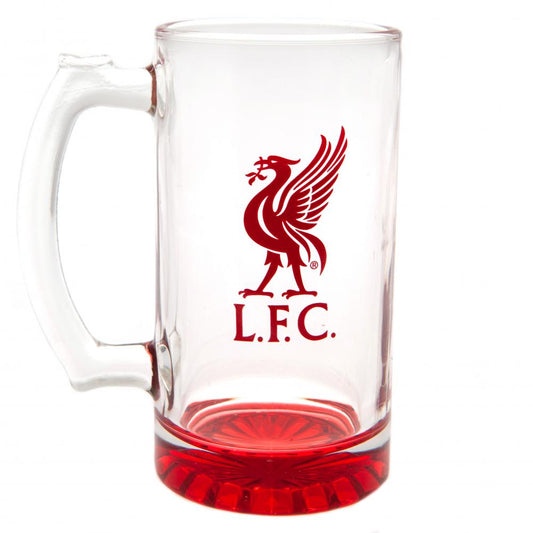 Liverpool FC Stein Glass Tankard collectible from Infinity Collectibles 2026