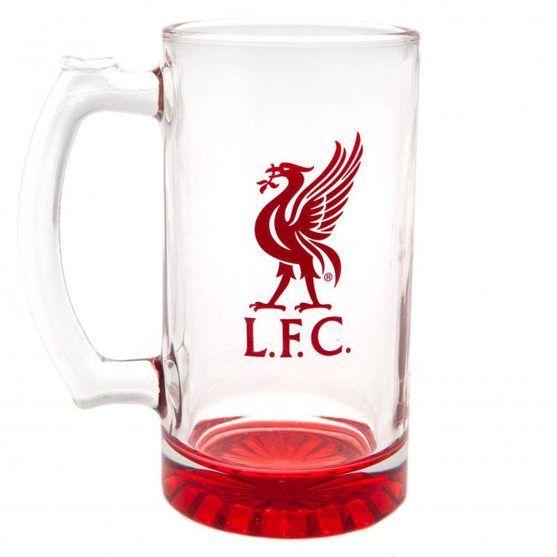 Liverpool FC Stein Glass Tankard collectible from Infinity Collectibles 2026