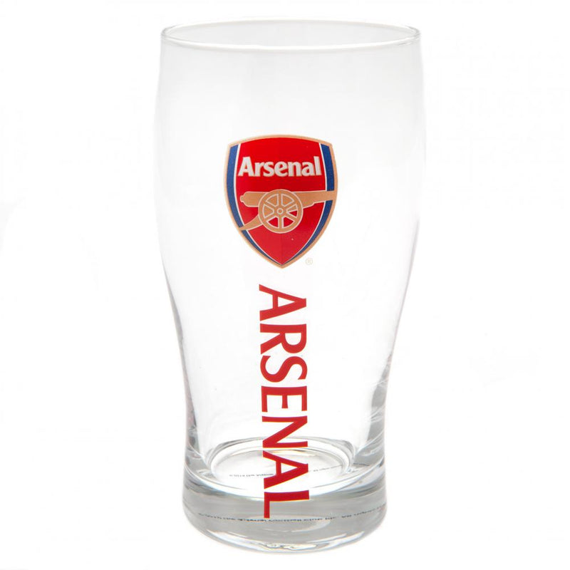 Arsenal FC Tulip Pint Glass collectible from Infinity Collectibles 2026