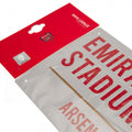 Arsenal FC Colour Crest Street Sign