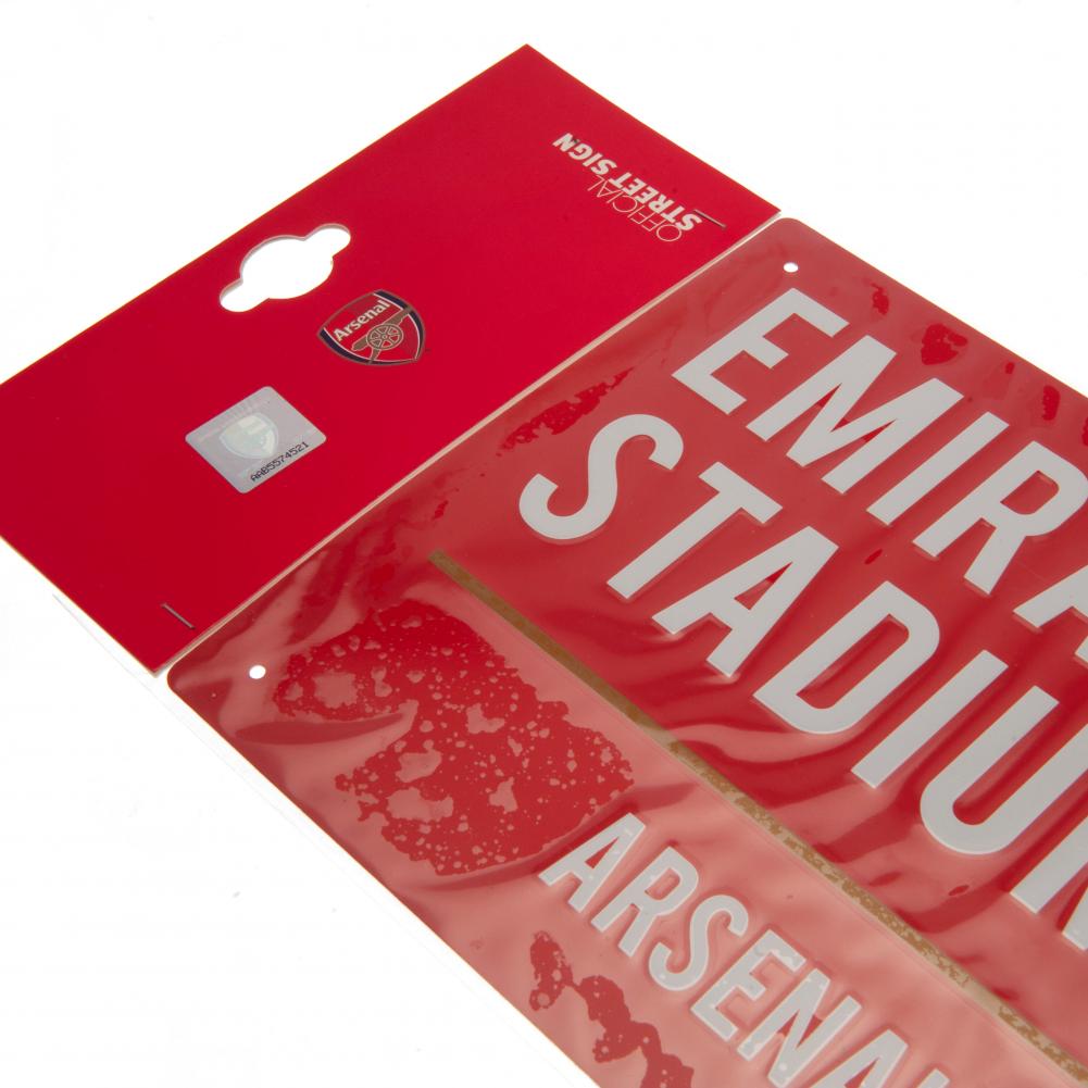 Arsenal FC Colour Street Sign