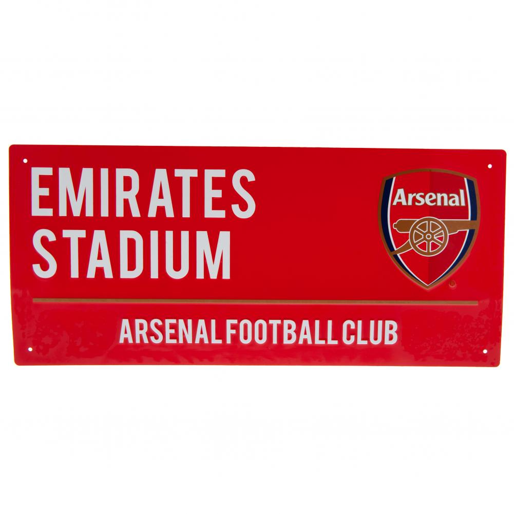 Arsenal FC Colour Street Sign