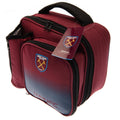 West Ham United FC Fade Lunch Bag, side angle