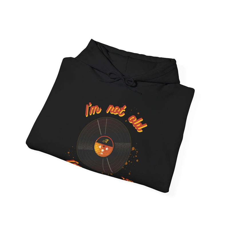 'I'm Not Old, I'm a Classic' Men's Hoodie, packaging shot