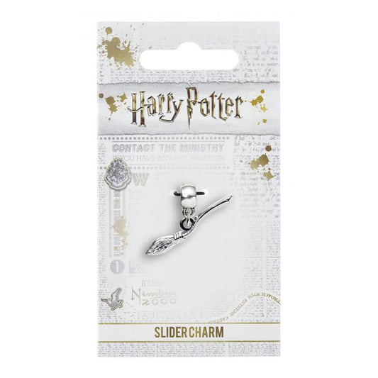Harry Potter Silver Plated Nimbus 2000 Charm, alternate view
