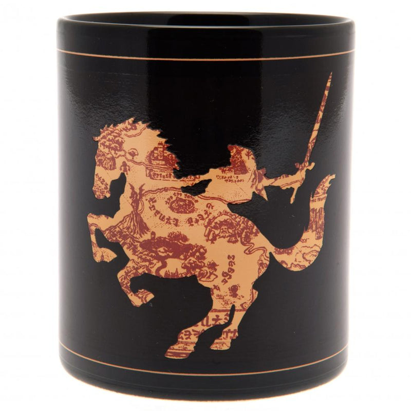 The Legend Of Zelda Heat Changing Mug Map, rear view