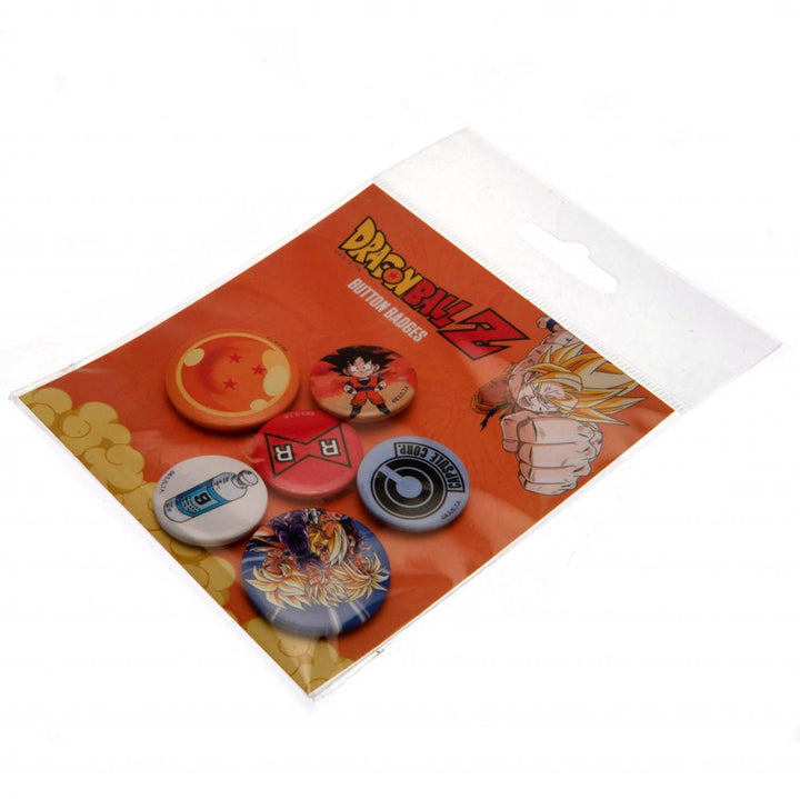 Dragon Ball Z Button Badge Set