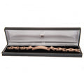 Liverpool FC Rose Gold Plated Bracelet, side angle