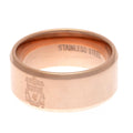 Liverpool FC Rose Gold Plated Ring Small, alternate view