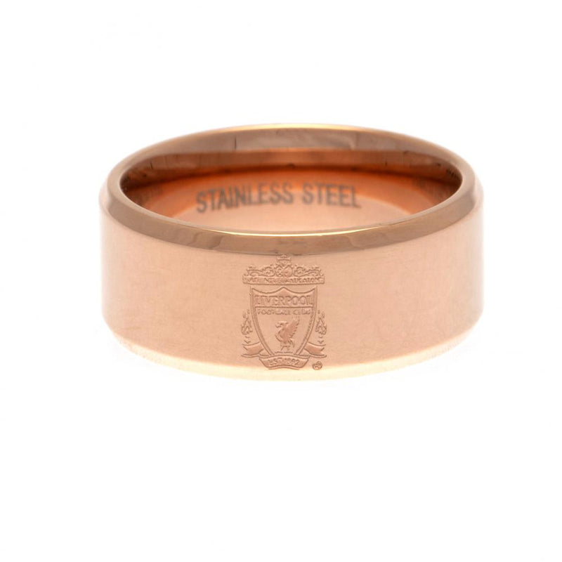 Liverpool FC Rose Gold Plated Ring Small collectible from Infinity Collectibles 2026