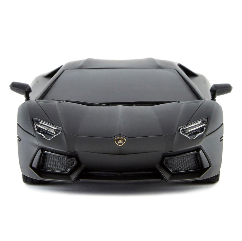Lamborghini Aventador Radio Controlled Car 1:24 Scale Black, alternate view