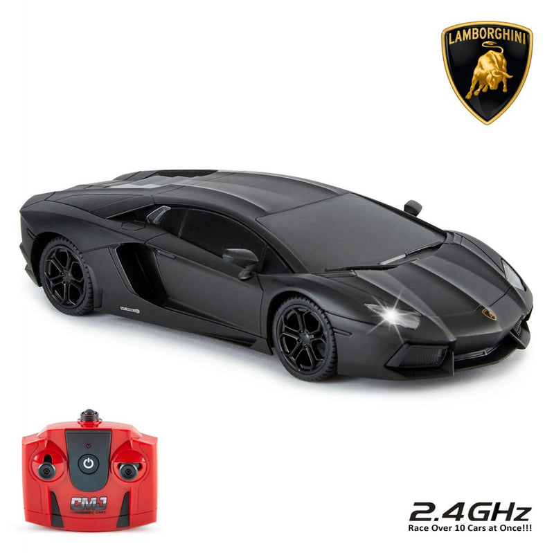 Lamborghini Aventador Radio Controlled Car 1:24 Scale Black collectible from Infinity Collectibles 2026