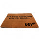 James Bond Doormat