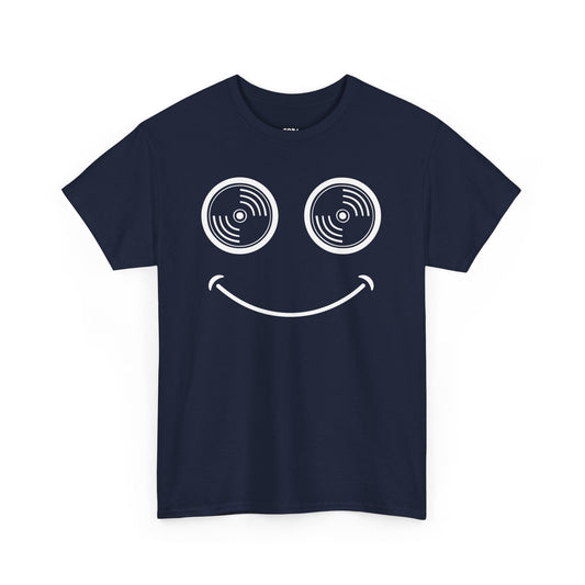 Vinyl Makes Me Happy Men's T-Shirt collectible from Coda Records