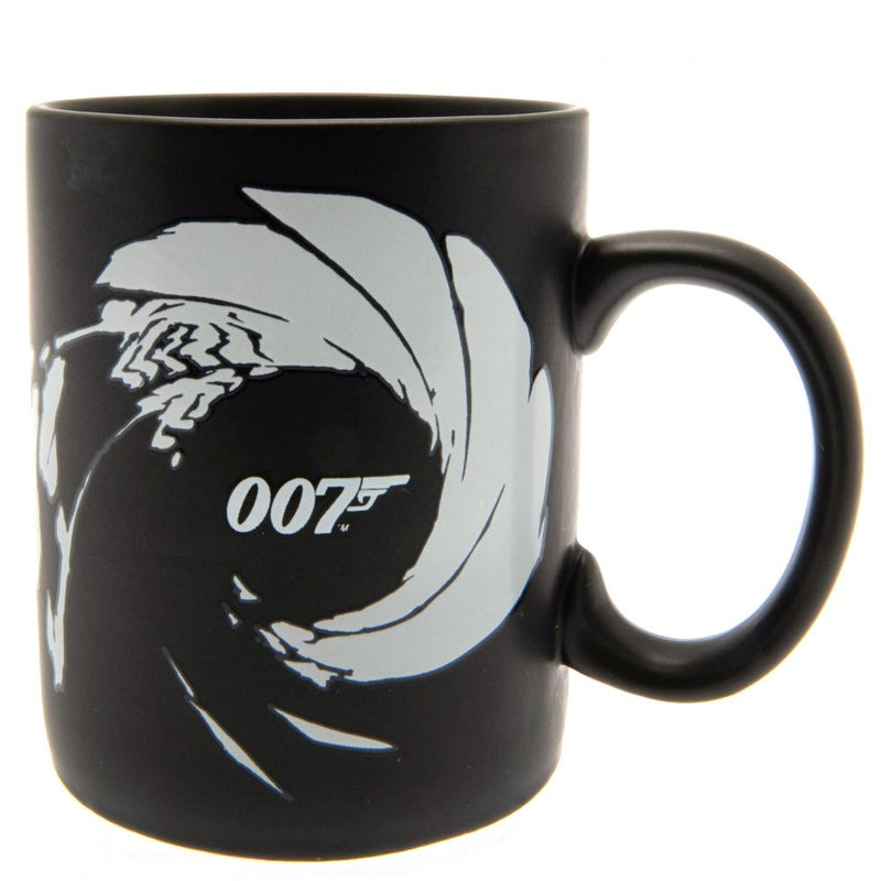 James Bond Heat Changing Mug, close-up detail